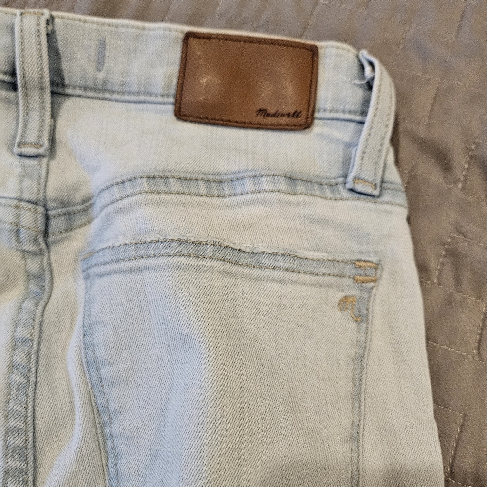 Madewell Petite 9" Mid-Rise Skinny Jeans Size 25 - Picture 8 of 9